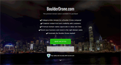 Desktop Screenshot of boulderdrone.com